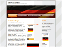 Tablet Screenshot of deutschlandflagge.org
